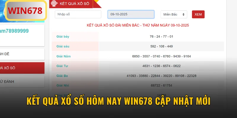 Kết Quả Xổ Số Hôm Nay - Cập Nhật Mới Từ A Đến Z Tại WIN678