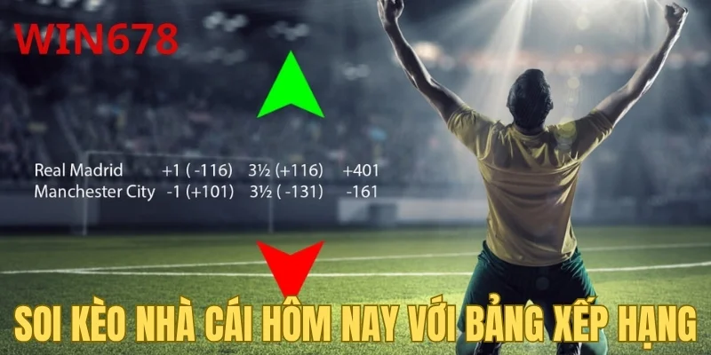 Soi kèo bóng đá hôm nay với bảng xếp hạng